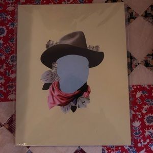 Cowboy art print